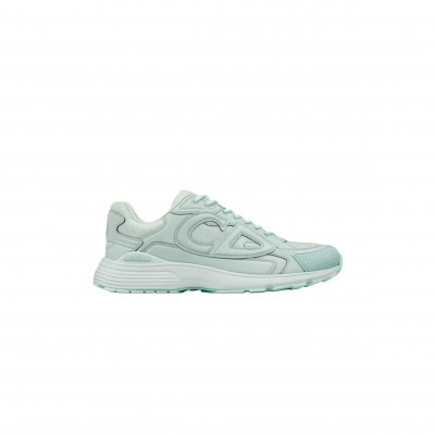 DIOR STONE ISLAND X DIOR B30 CASUAL SHOES MEN LOW-TOP CYAN 3SN279ZAN_H613